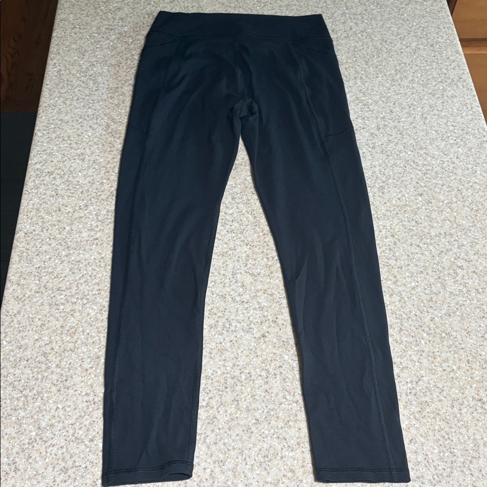 All in motion black active leggings size large 10/12 high rise - Picture 4 of 4